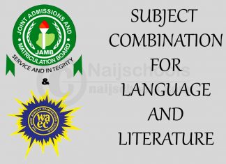 JAMB and WAEC Subject Combination for Language and Literature