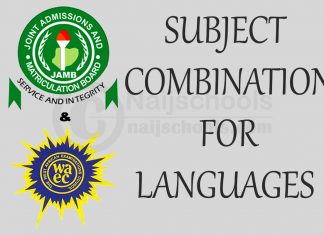 JAMB and WAEC Subject Combination for Languages