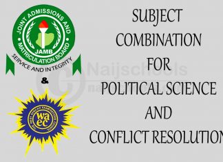 Subject Combination for Political Science and Conflict Resolution