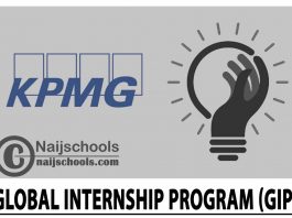 KPMG Global Internship Program (GIP) 2024