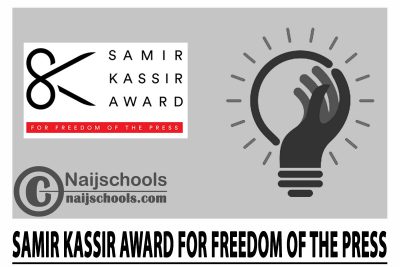 Samir Kassir Award for Freedom of the Press 2024 