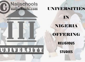 List of Universities in Nigeria Offering Religious Studies