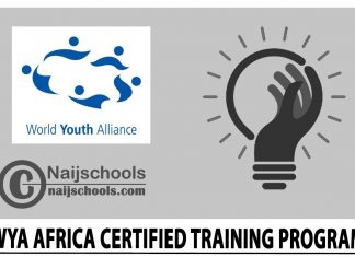 WYA Africa Certified Training Program 2024