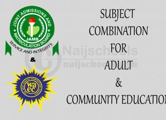 Subject Combination for Adult & Community Education