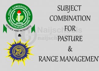 Subject Combination for Pasture & Range Management