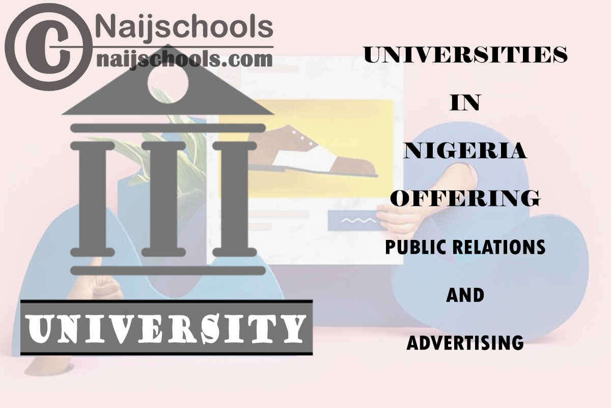 Universities in Nigeria Offering Public Relations and Advertising