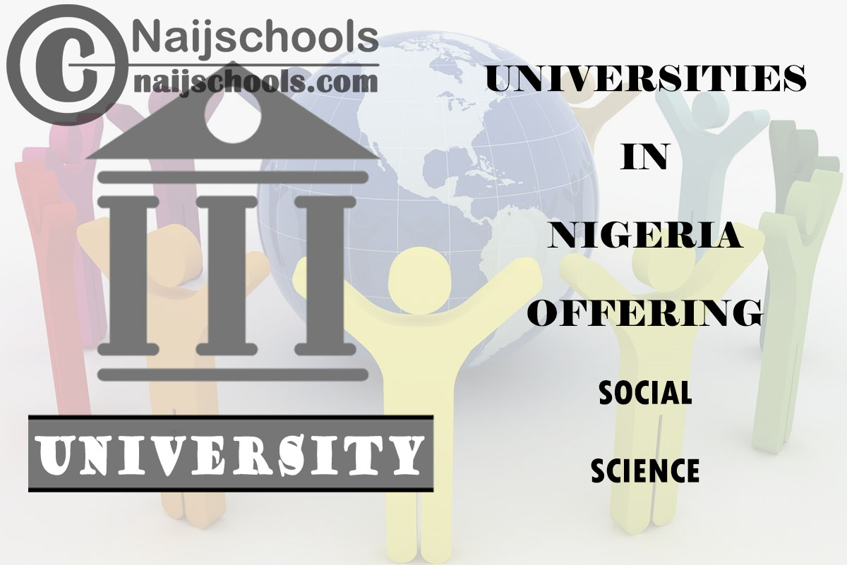 List of Universities in Nigeria Offering Social Science