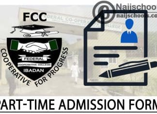 FCC ND Part-Time Admission From 2024/2025