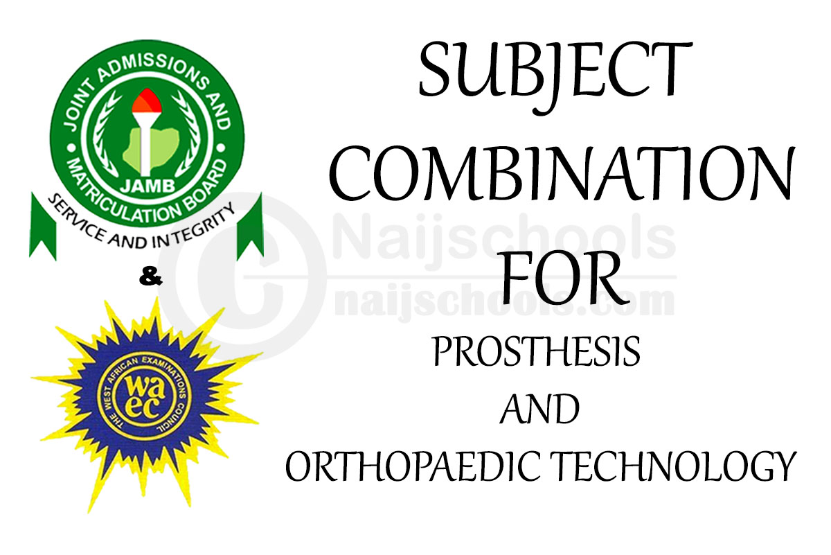 Subject Combination for Prosthesis and Orthopaedic Technology