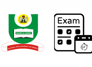 NOUN Examinations Date for 2023/2024 Academic Session