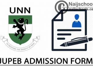 University Of Nigeria Nsukka (UNN) JUPEB Admission Form 2024