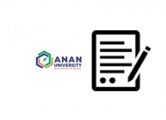 ANAN University Admission Form