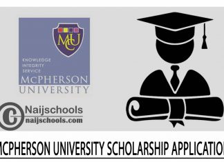 McPherson University Scholarship Application 2024/2025