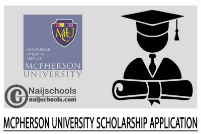 McPherson University Scholarship Application 2024/2025