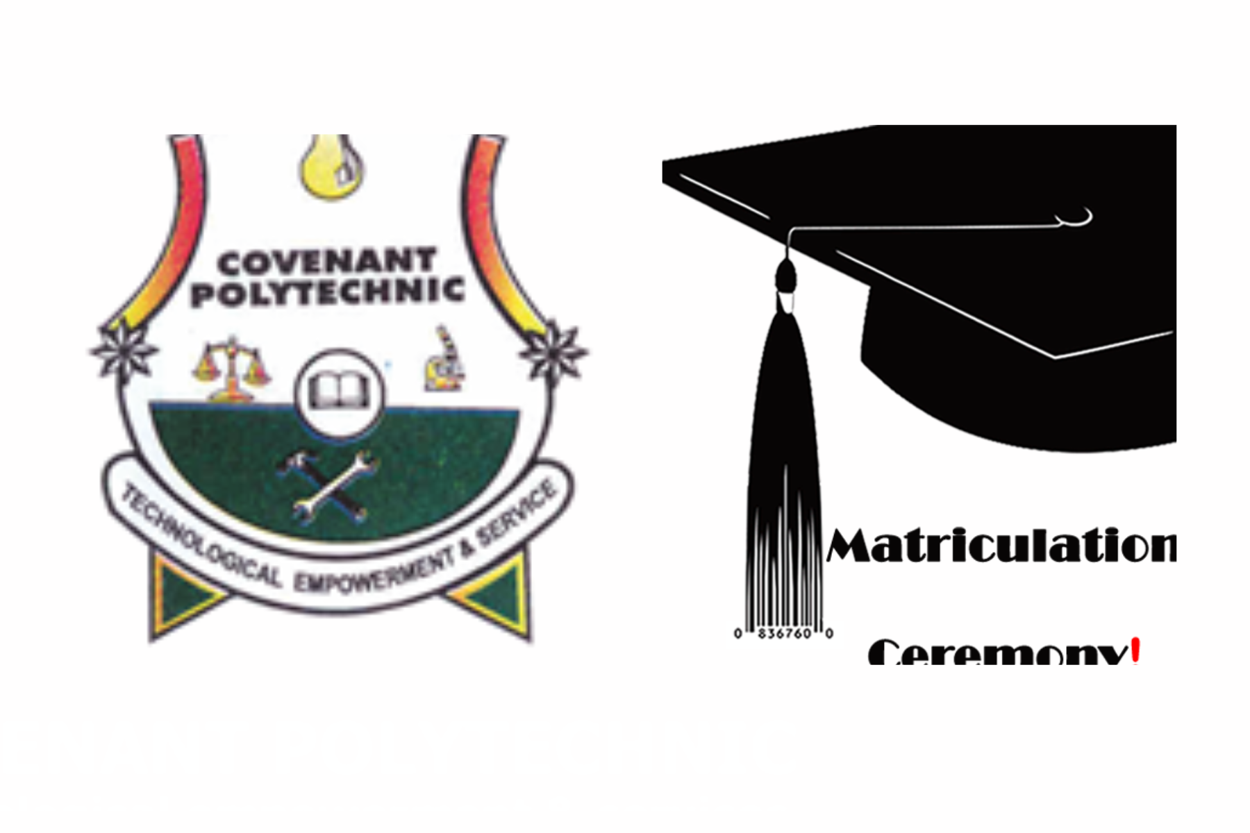 Covenant Poly Matriculation Ceremony for 2023/2024 Session