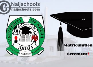 UNIABUJA Matriculation Date for 2023/2024 Academic Session