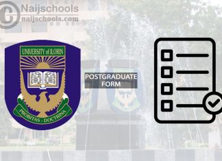 UNILORIN Postgraduate Form for 2023/2024 Academic Session