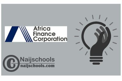 Africa Finance Corporation (AFC) Fellowship 2024