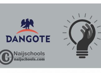 Dangote Academy Graduate Engineering Training Scheme 2024
