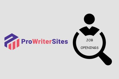 Job Openings at ProWriterSites