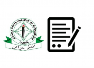 Jigawa State College of Education Admission Form 2024/2025