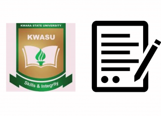 KWASU Post Admission Form for 2024/2025 Academic Session