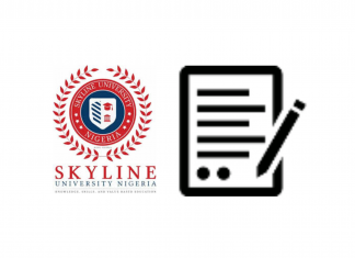 Skyline University Post-UTME Form